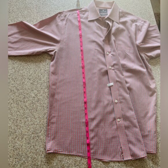 Checkered Men's Dress Shirt - Picture 3 of 3